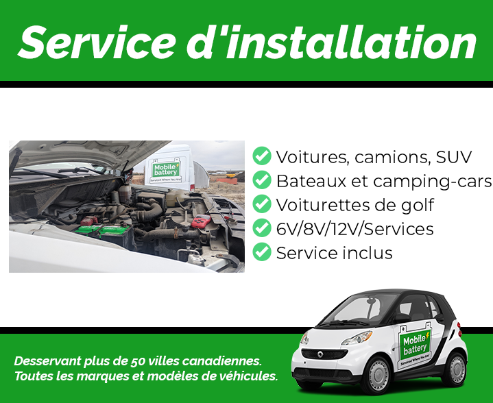 MobileBattery Battery Installation Service