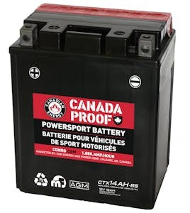 Canada Proof CTX14AH-BS battery