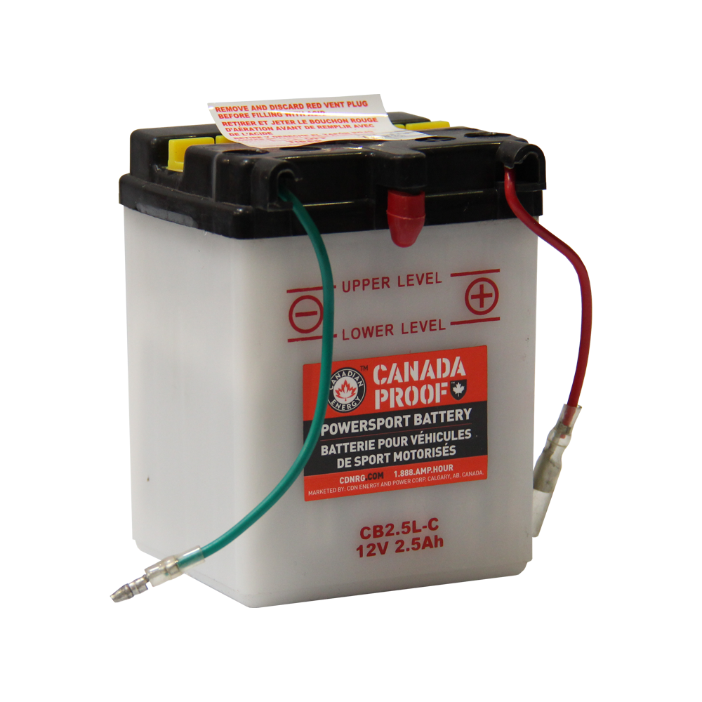Canada Proof CB2-5L-C official front-facing battery photo