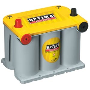 OPTIMA YELLOWTOP 8042-218; actual terminals may differ