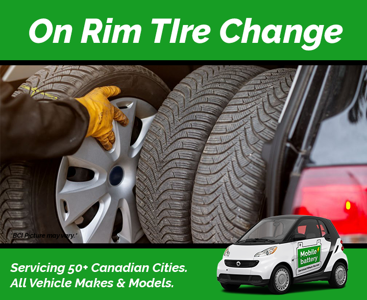 MobileBattery BC Spare Tire Change