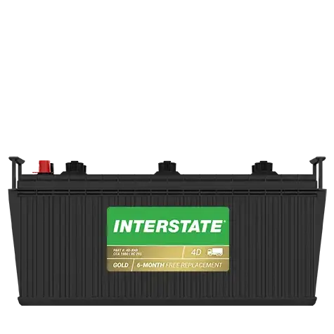 Interstate 4D-XHD battery front view