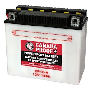 Canada Proof CB18-A battery