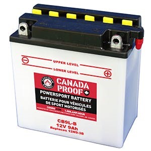 Canada Proof CB9L-B battery