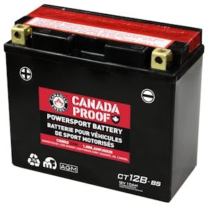 Canada Proof CT12B-BS battery