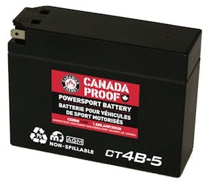 Canada Proof CT4B-5 battery