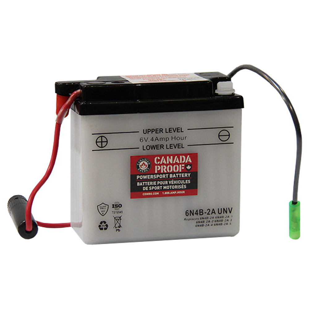 Canada Proof 6N4B-2A-UNIV official front-facing battery photo