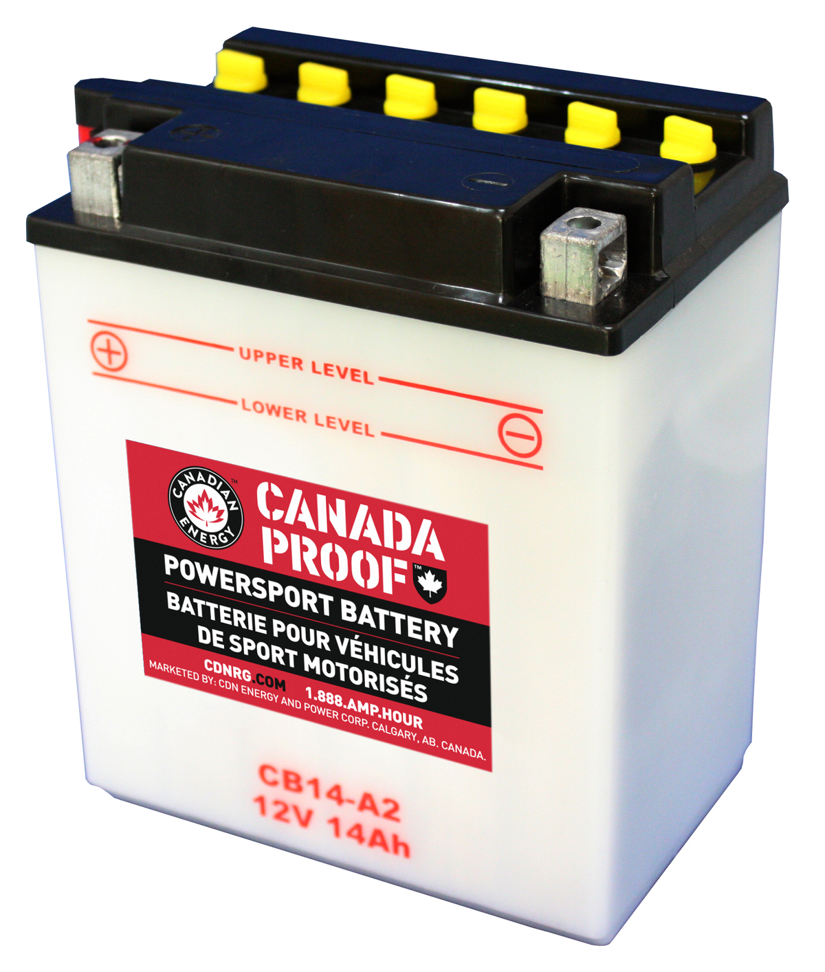 Canada Proof CB14-A2 official front-facing battery photo