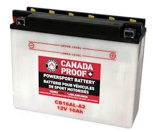 Canada Proof CB16AL-A2 battery