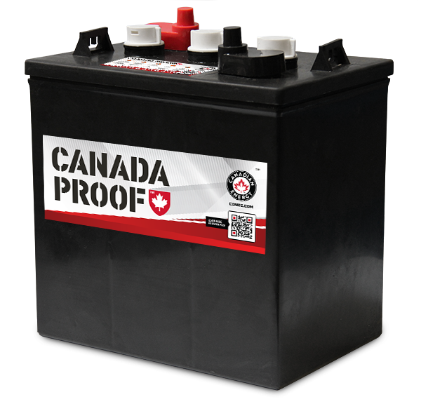 Canada Proof G2300 official front-facing battery photo