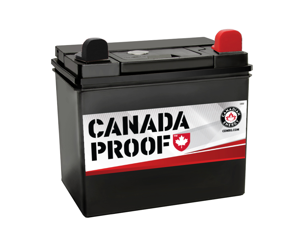 Canada Proof GAU1R / GBU1R official front-facing battery photo