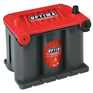 OPTIMA REDTOP 8022-091; actual terminals may differ